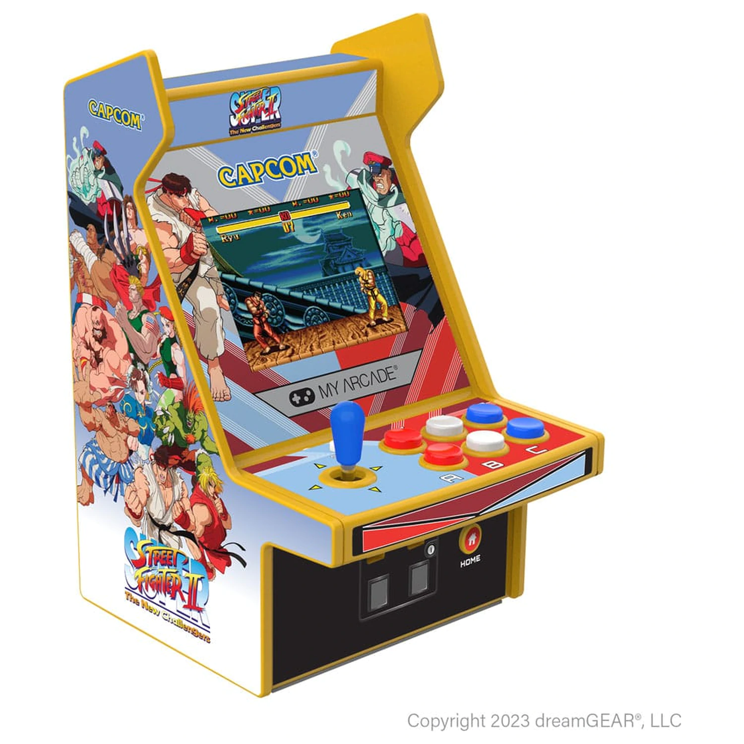 Super Street Fighter II tragbarer Retro Arcade Mikro Spielgerät Pro Produktfoto
