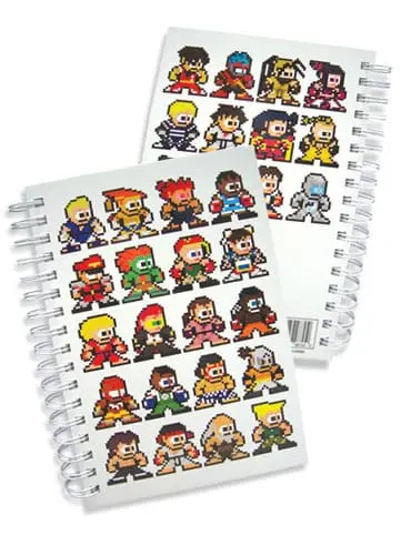 Super Street Fighter IV Notizbuch 8 Bit Produktfoto