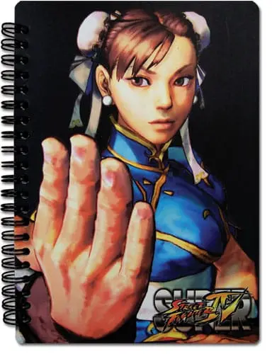 Super Street Fighter IV Notizbuch Chun Li & Cammy Produktfoto
