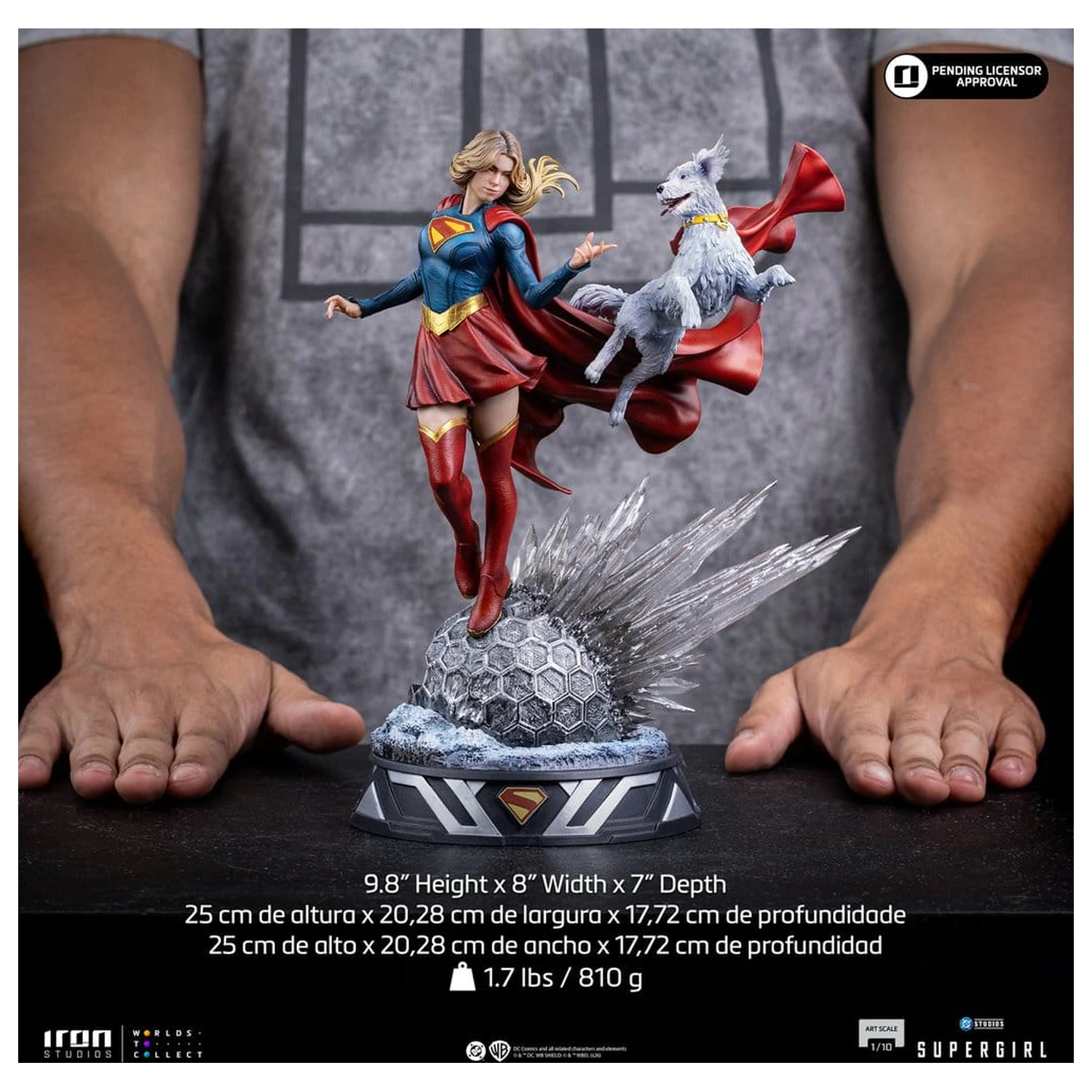 Supergirl (2026) Art Scale Statue 1/10 Supergirl 25 cm Produktfoto