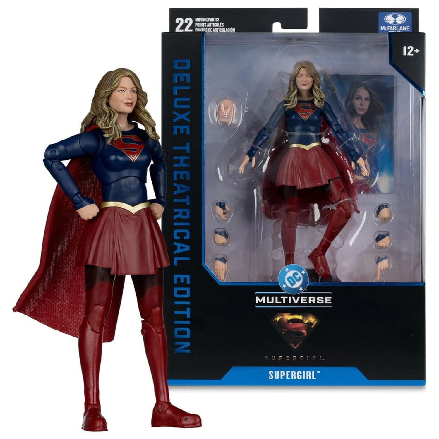 Supergirl (2026) DC Theatrical Deluxe Edition Actionfigur Supergirl 17 cm Produktfoto