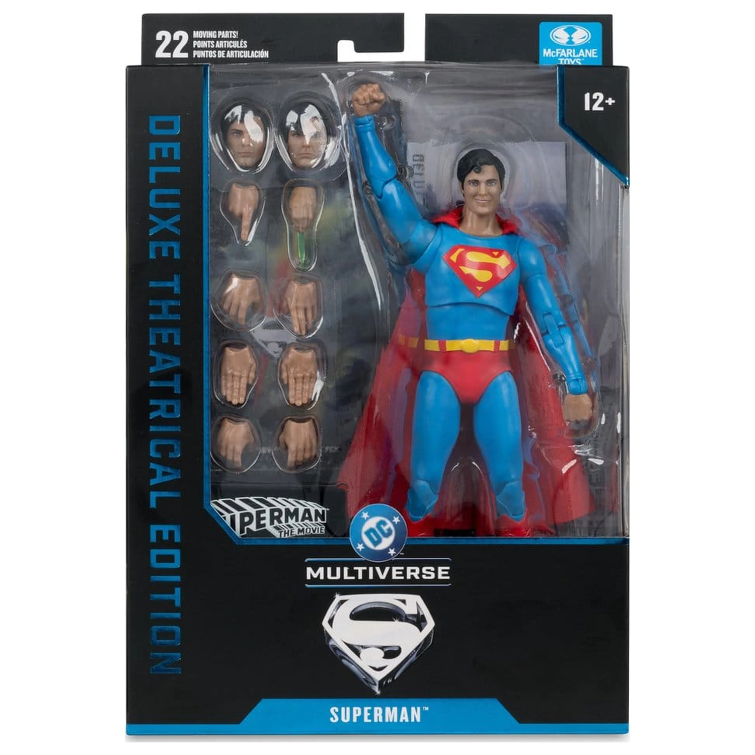 Superman (1978) DC Multiverse Deluxe Theatrical Edition Action Figur Superman 19 cm Produktfoto