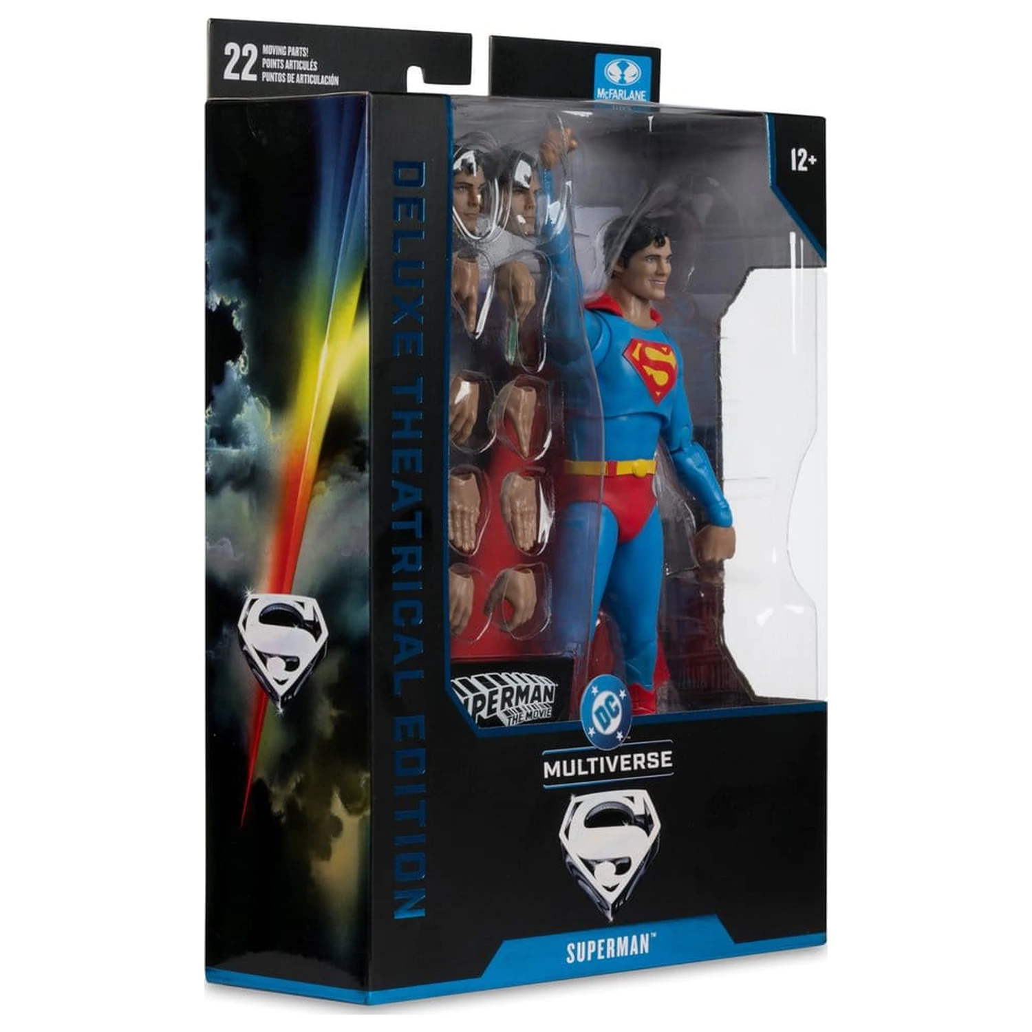 Superman (1978) DC Multiverse Deluxe Theatrical Edition Action Figur Superman 19 cm Produktfoto