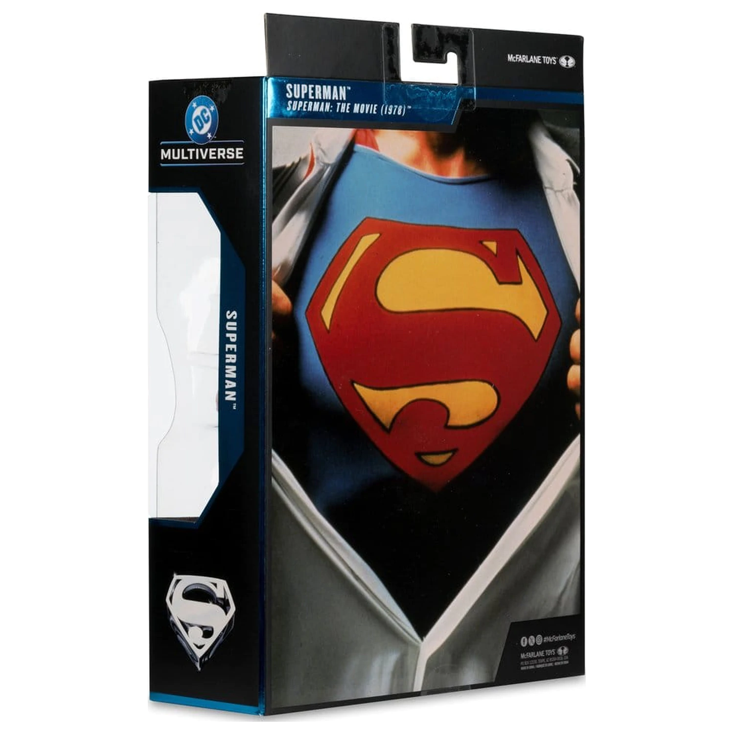 Superman (1978) DC Multiverse Deluxe Theatrical Edition Action Figur Superman 19 cm Produktfoto