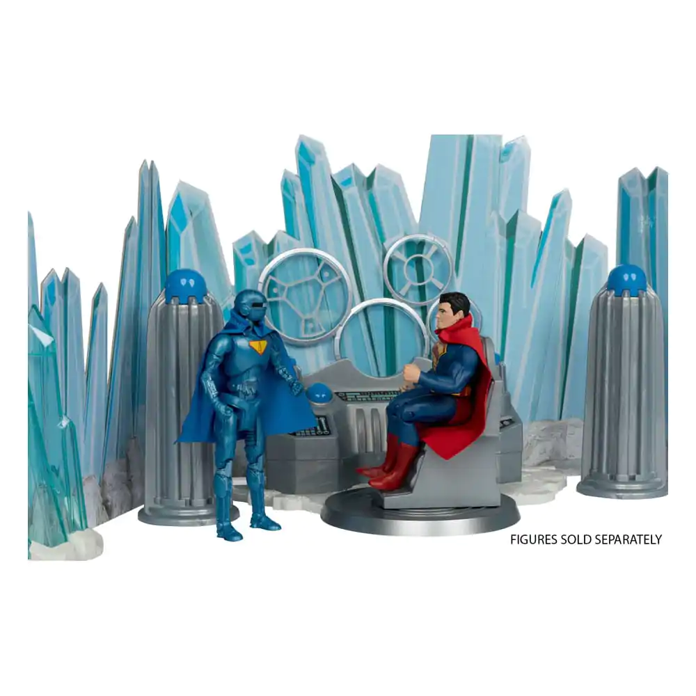 Superman (2025) DC Direct Spielset Festung der Einsamkeit Superman's Hauptquartier Produktfoto