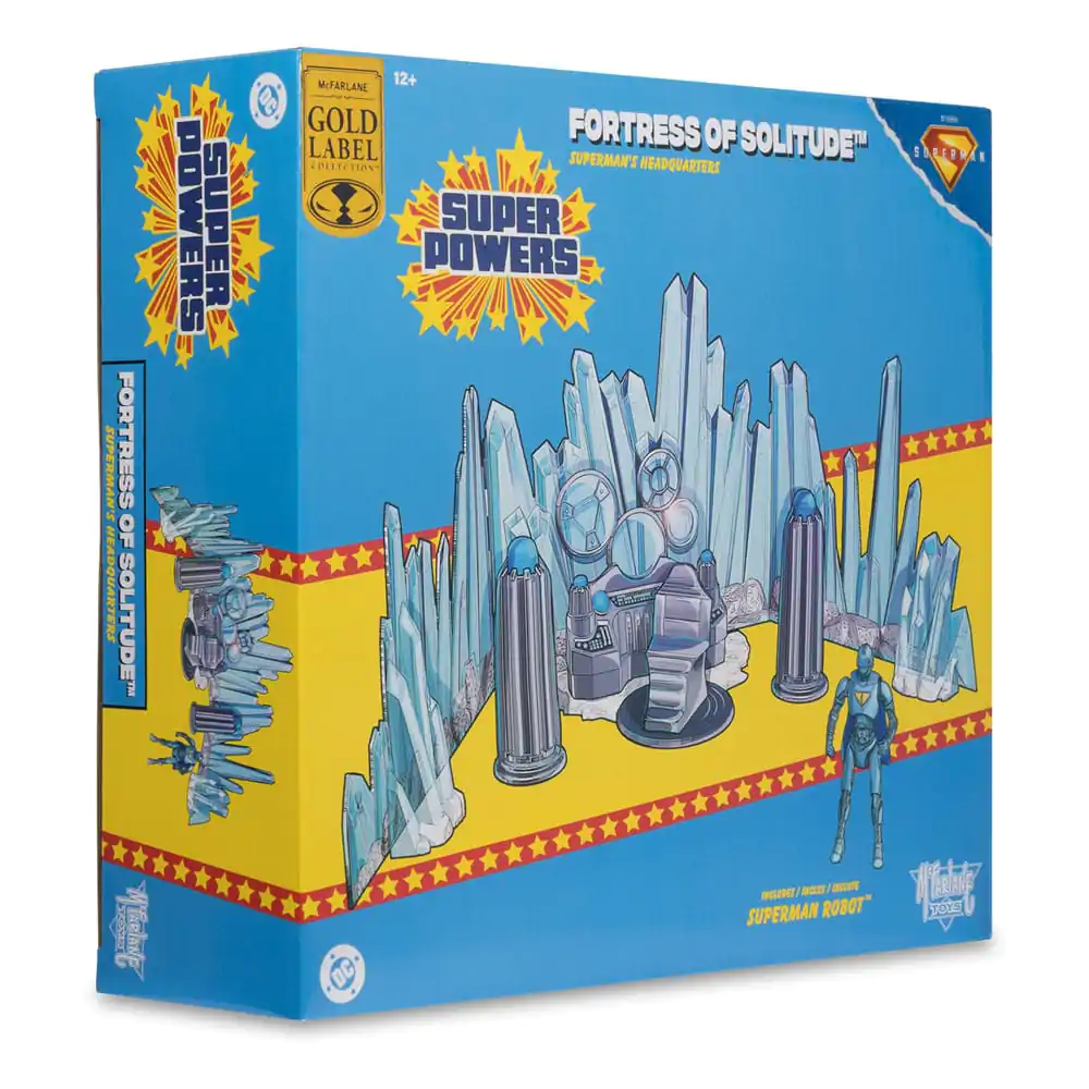 Superman (2025) DC Direct Playset Festung der Einsamkeit mit Superman Roboter Produktfoto