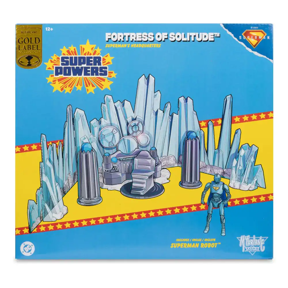 Superman (2025) DC Direct Playset Festung der Einsamkeit mit Superman Roboter Produktfoto
