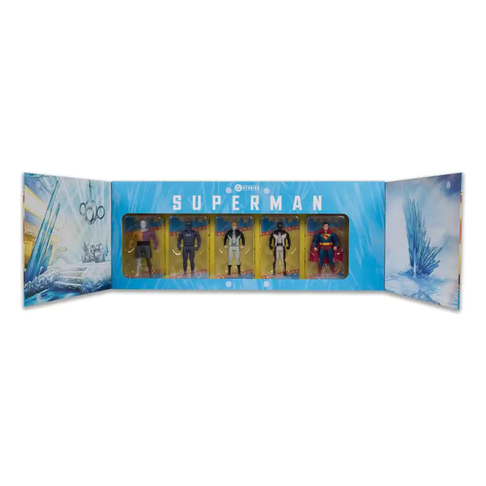 Superman (2025) DC Direct Super Powers Action Figure 5er-Pack Gold Label 11 cm Produktfoto