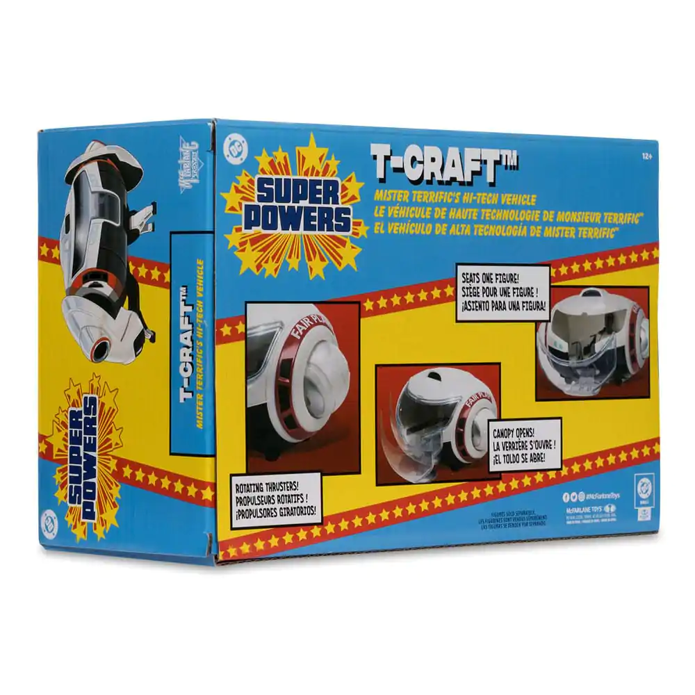 Superman (2025) DC Direct Super Powers Fahrzeug T-Craft 11 cm Produktfoto