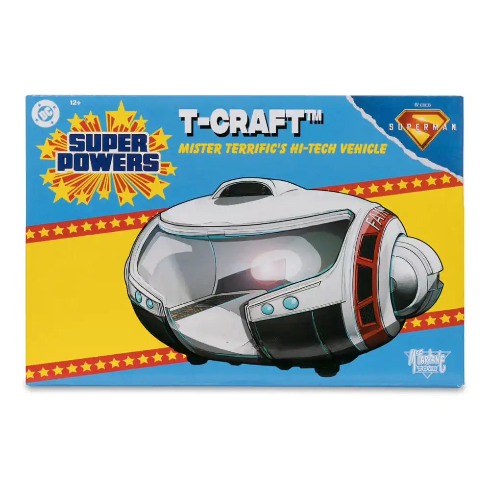 Superman (2025) DC Direct Super Powers Fahrzeug T-Craft 11 cm Produktfoto