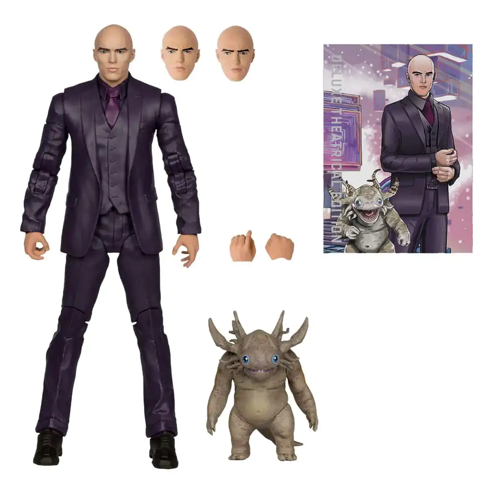 Superman (2025) DC Multiverse Deluxe Actionfigur Lex Luthor mit Baby Kaiju (Deluxe Theatrical Edition) 18 cm Produktfoto