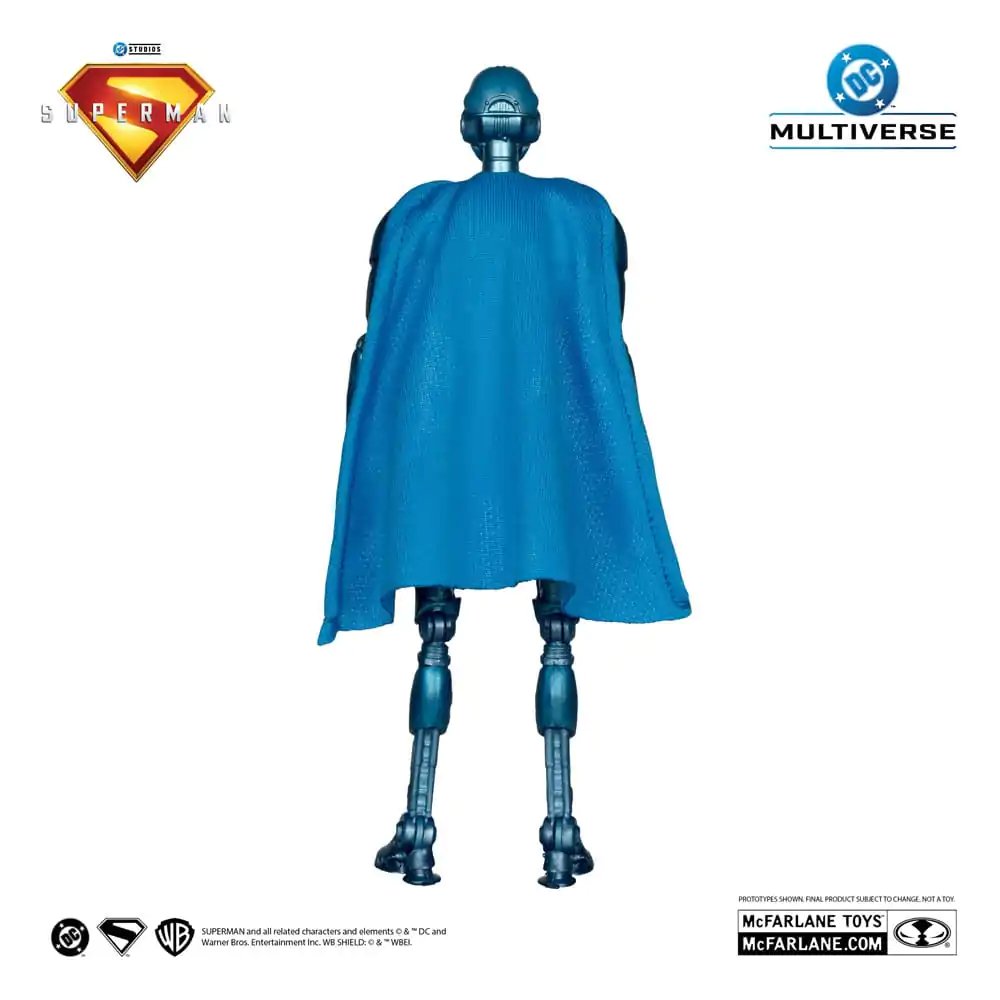 Superman (2025) DC Multiverse Deluxe Action Figur Superman Roboter (Red Platinum Edition) 18 cm Produktfoto