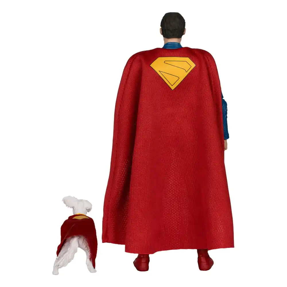Superman (2025) DC Multiverse Deluxe Actionfigur Superman mit Krypto dem Superhund 18 cm Produktfoto