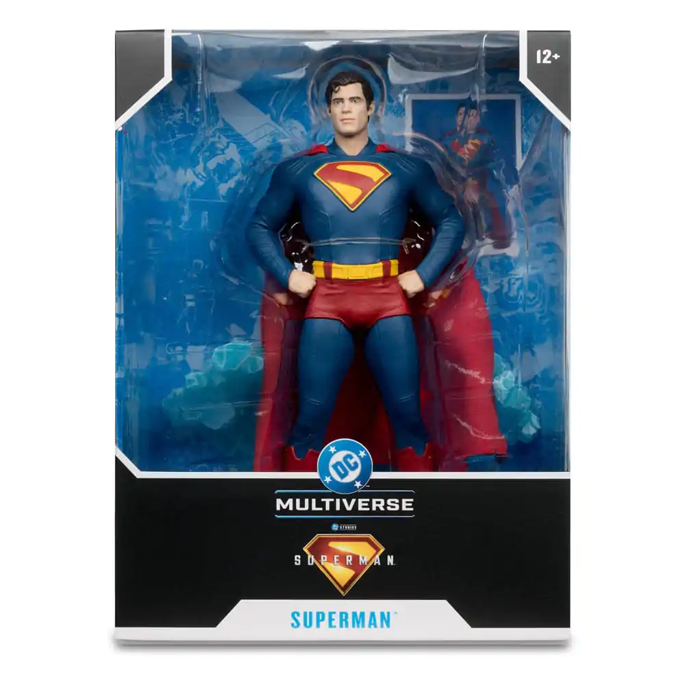 Superman (2025) DC Multiverse Mega Action Figur Superman 28 cm Produktfoto