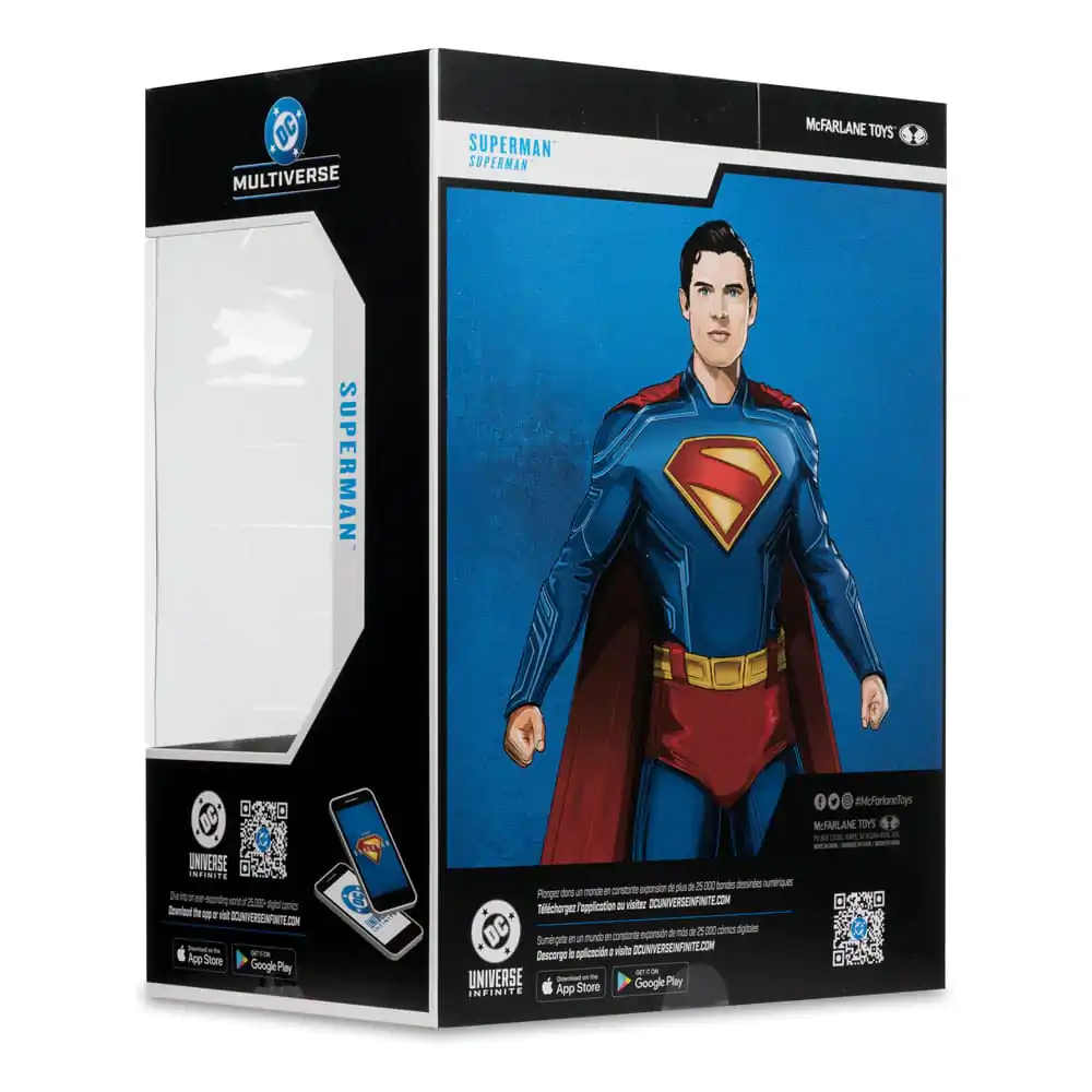 Superman (2025) DC Multiverse Mega Action Figur Superman 28 cm Produktfoto