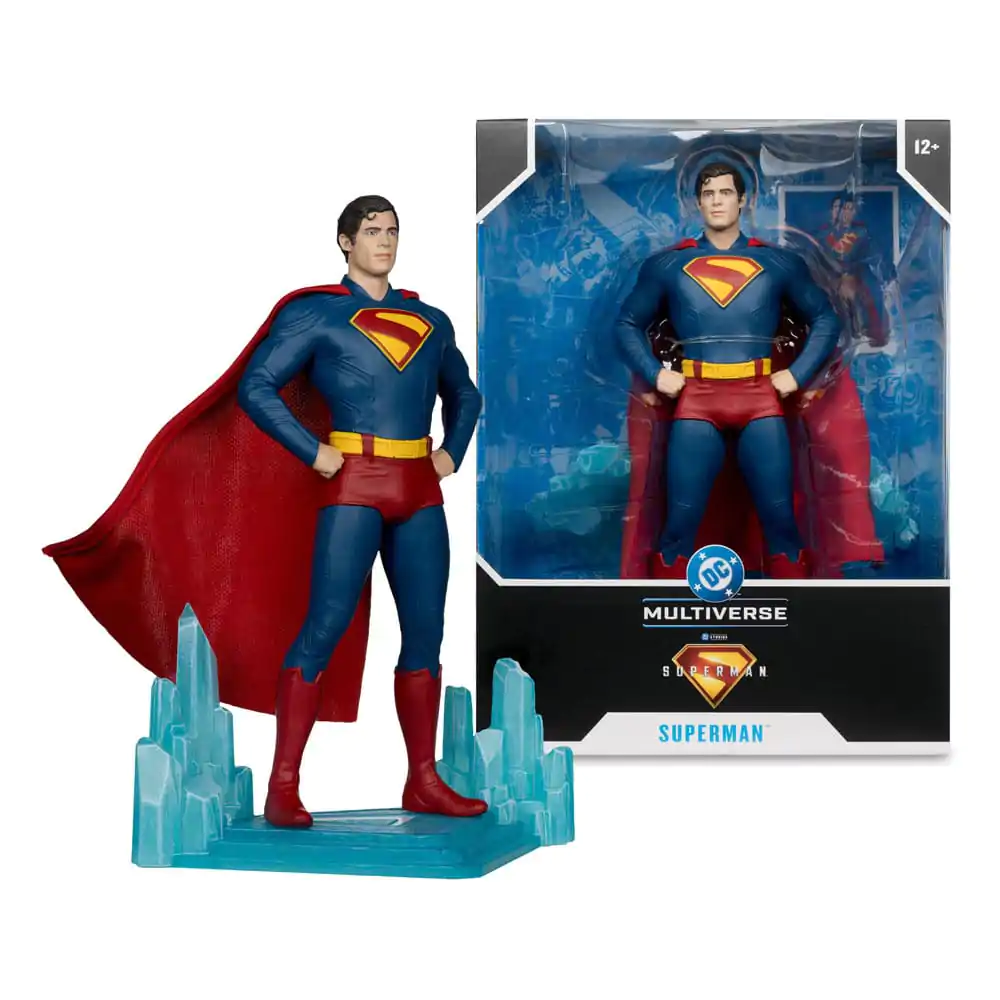 Superman (2025) DC Multiverse Mega Action Figur Superman 28 cm Produktfoto