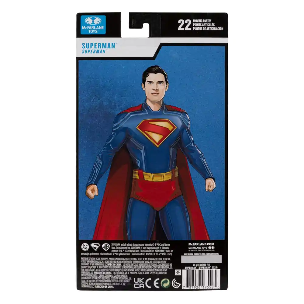 Superman (2025) DC Multiverse Aktionsfigur Superman 18 cm Produktfoto