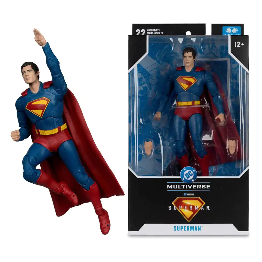 Superman (2025) DC Multiverse Action Figur Superman 18 cm Produktfoto