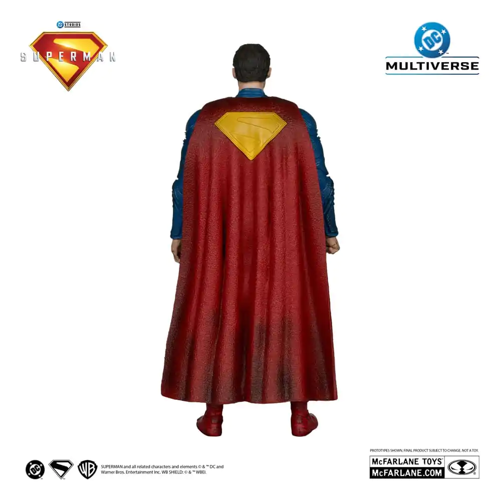 Superman (2025) DC Multiverse Action Figur Superman (Battle Damaged) (Gold Label) 18 cm Produktfoto