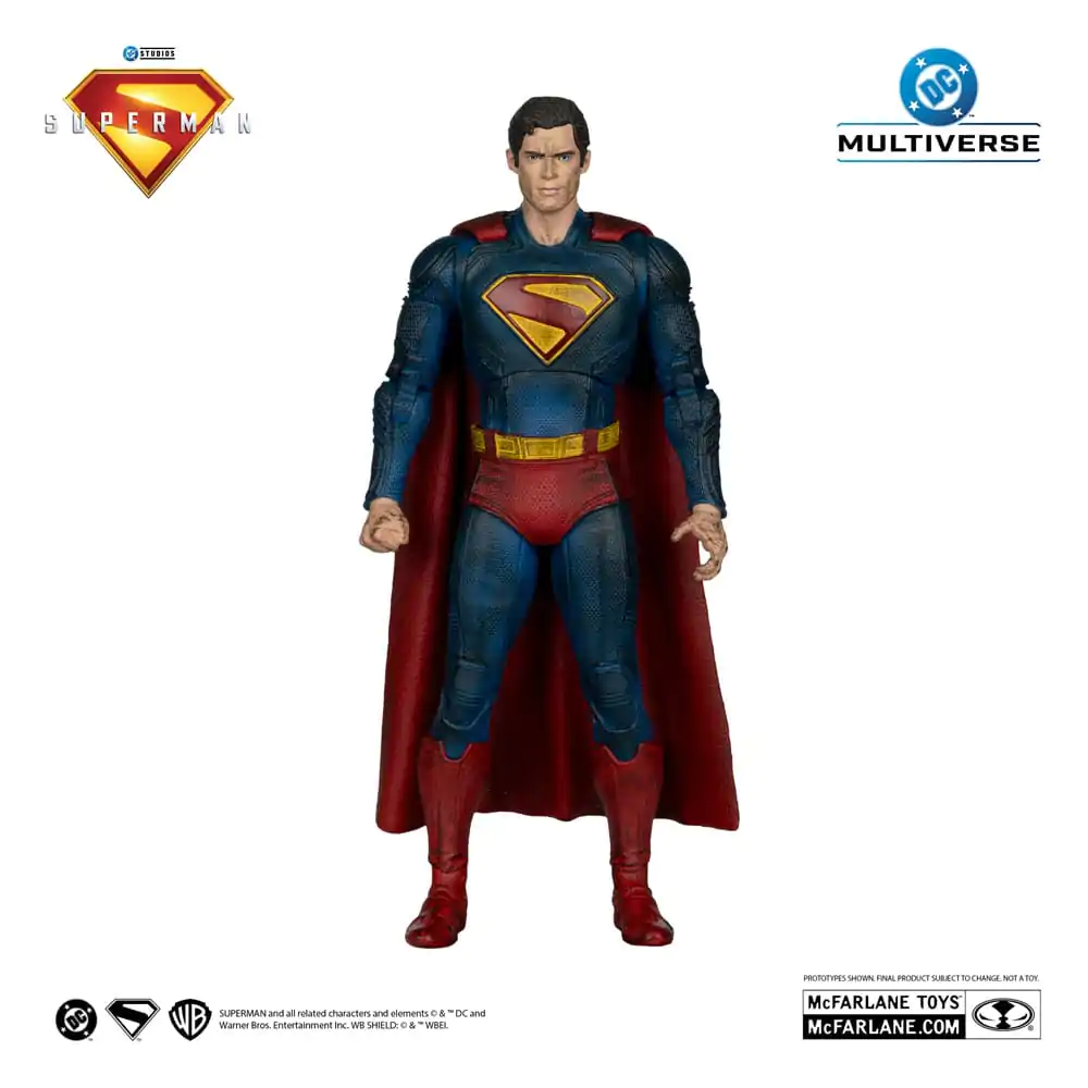 Superman (2025) DC Multiverse Action Figur Superman (Battle Damaged) (Gold Label) 18 cm Produktfoto