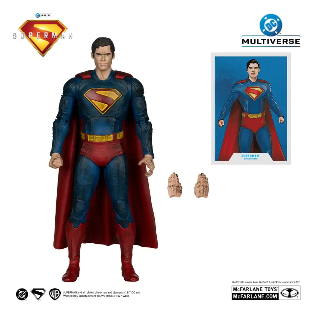 Superman (2025) DC Multiverse Action Figur Superman (Battle Damaged) (Gold Label) 18 cm Produktfoto