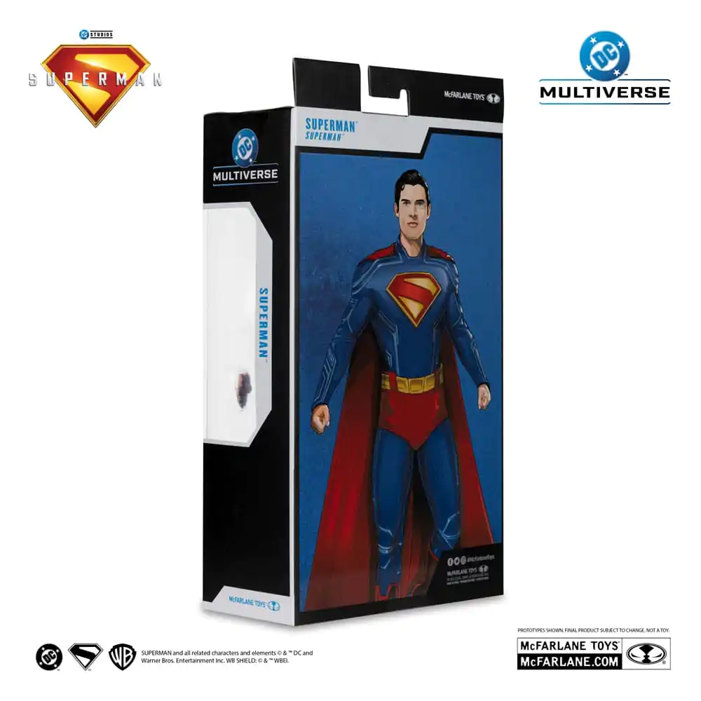 Superman (2025) DC Multiverse Action Figur Superman (Battle Damaged) (Gold Label) 18 cm Produktfoto