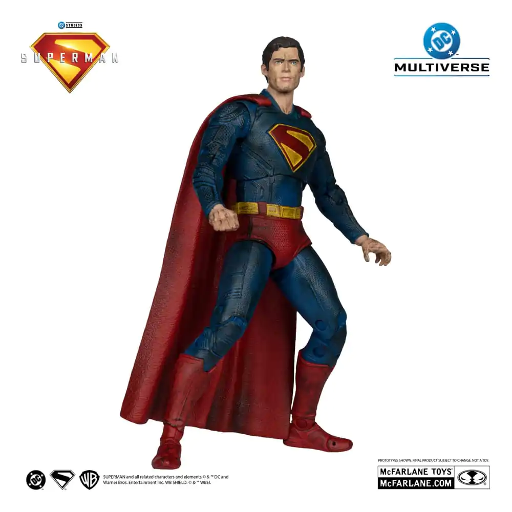 Superman (2025) DC Multiverse Action Figur Superman (Battle Damaged) (Gold Label) 18 cm Produktfoto
