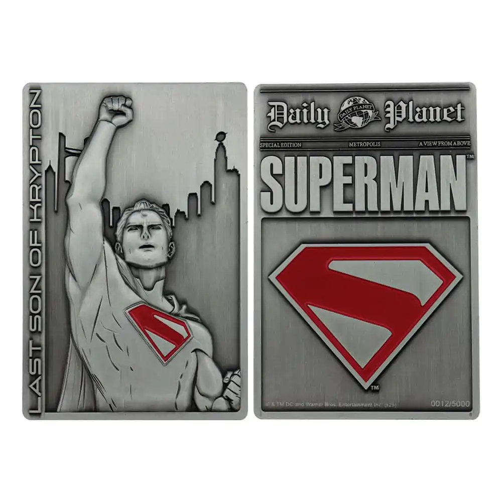 Superman 2025 Barren Last Son of Krypton limitierte Edition Produktfoto