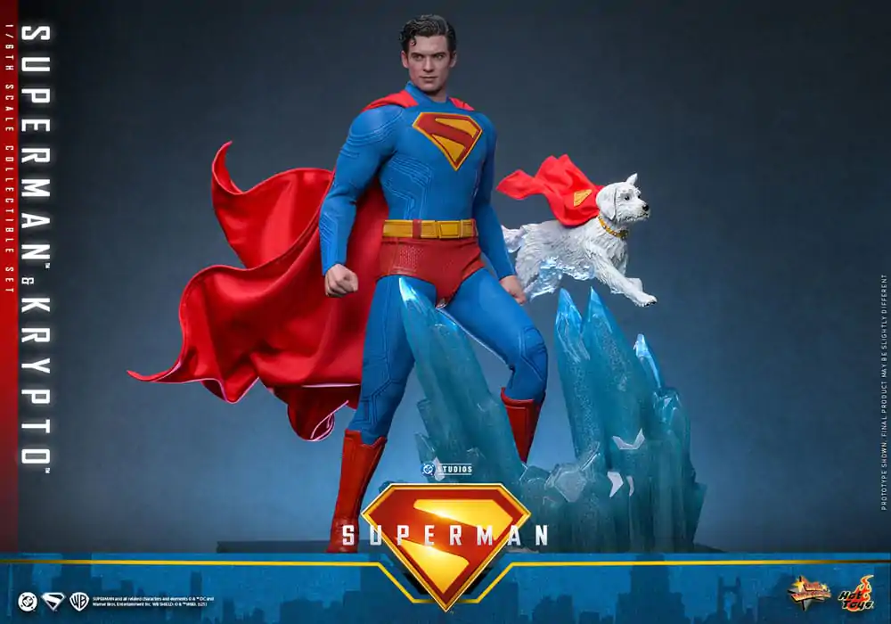 Superman (2025) Movie Masterpiece Actionfigur 1/6 Superman & Krypto 33 cm Produktfoto