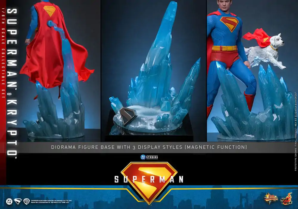Superman (2025) Movie Masterpiece Actionfigur 1/6 Superman & Krypto 33 cm Produktfoto