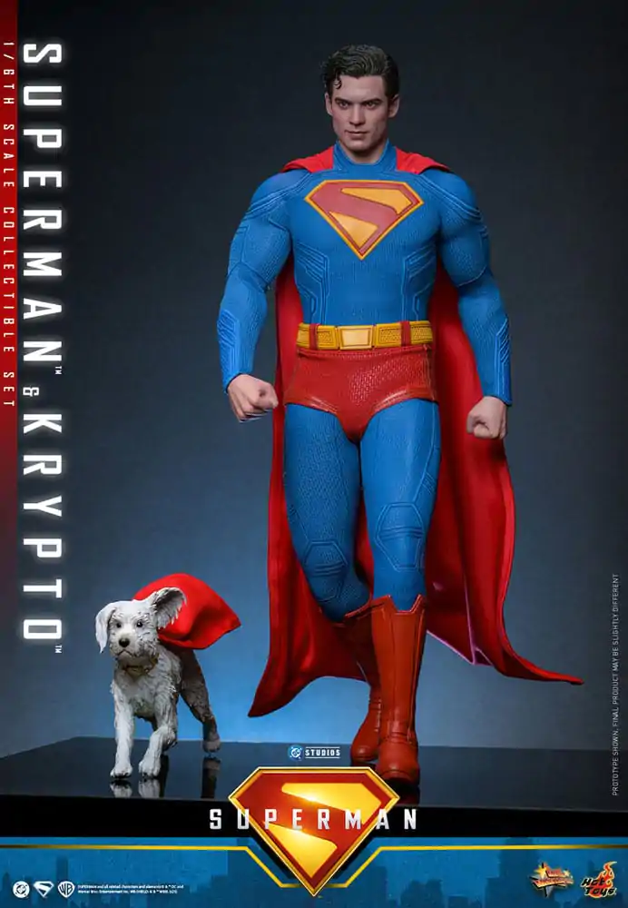 Superman (2025) Movie Masterpiece Actionfigur 1/6 Superman & Krypto 33 cm Produktfoto
