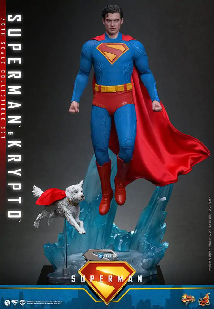 Superman (2025) Movie Masterpiece Actionfigur 1/6 Superman & Krypto 33 cm Produktfoto