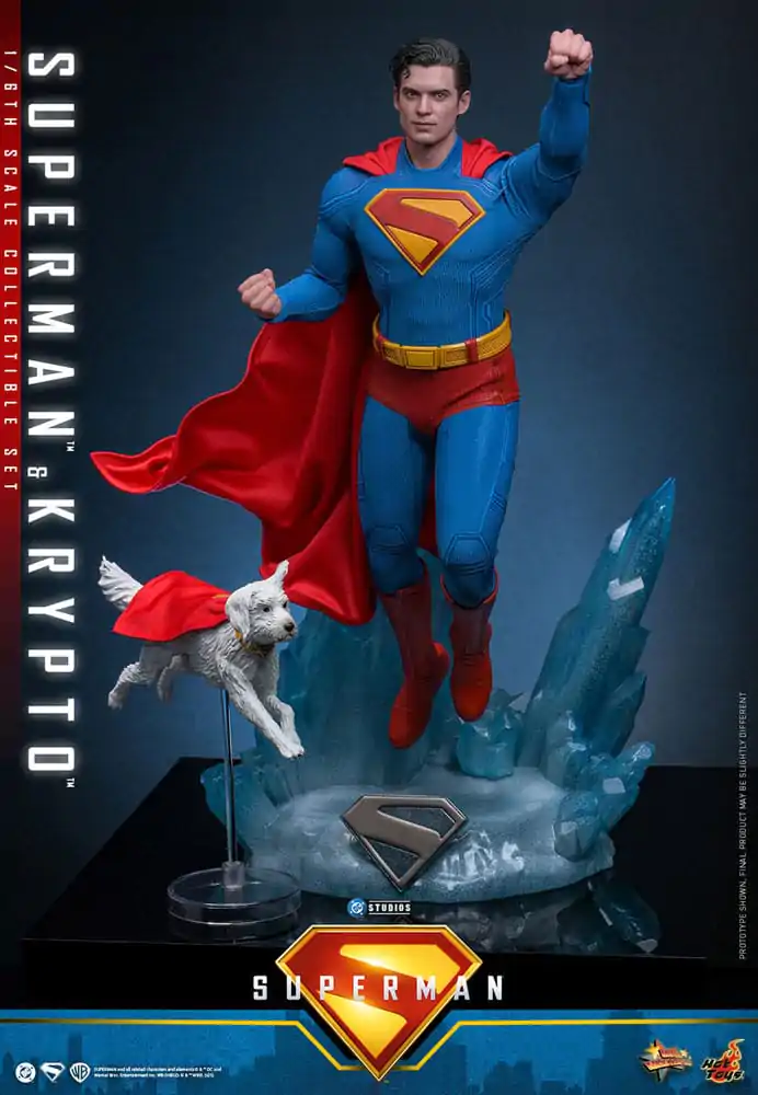 Superman (2025) Movie Masterpiece Actionfigur 1/6 Superman & Krypto 33 cm Produktfoto