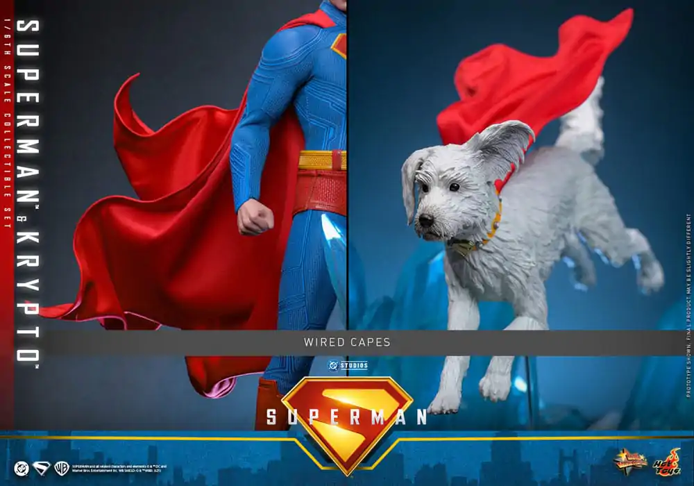 Superman (2025) Movie Masterpiece Actionfigur 1/6 Superman & Krypto 33 cm Produktfoto