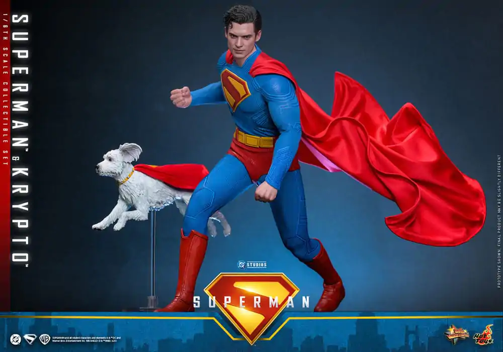 Superman (2025) Movie Masterpiece Actionfigur 1/6 Superman & Krypto 33 cm Produktfoto