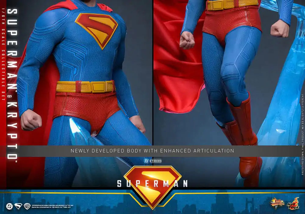 Superman (2025) Movie Masterpiece Actionfigur 1/6 Superman & Krypto 33 cm Produktfoto