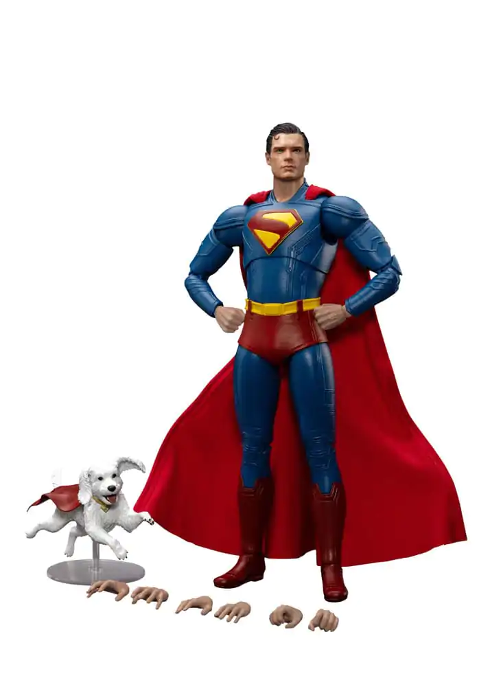Superman (2025) Action-Figur Superman & Krypto 21 cm Produktfoto