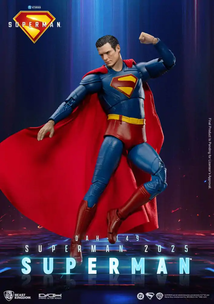Superman (2025) Action-Figur Superman & Krypto 21 cm Produktfoto