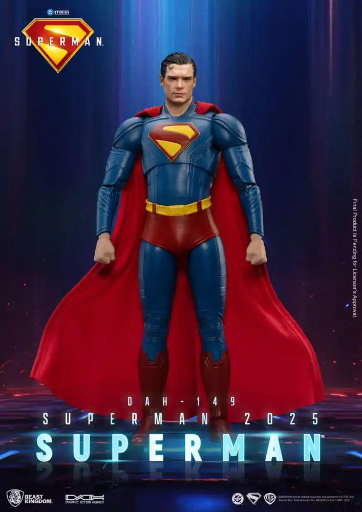 Superman (2025) Action-Figur Superman & Krypto 21 cm Produktfoto