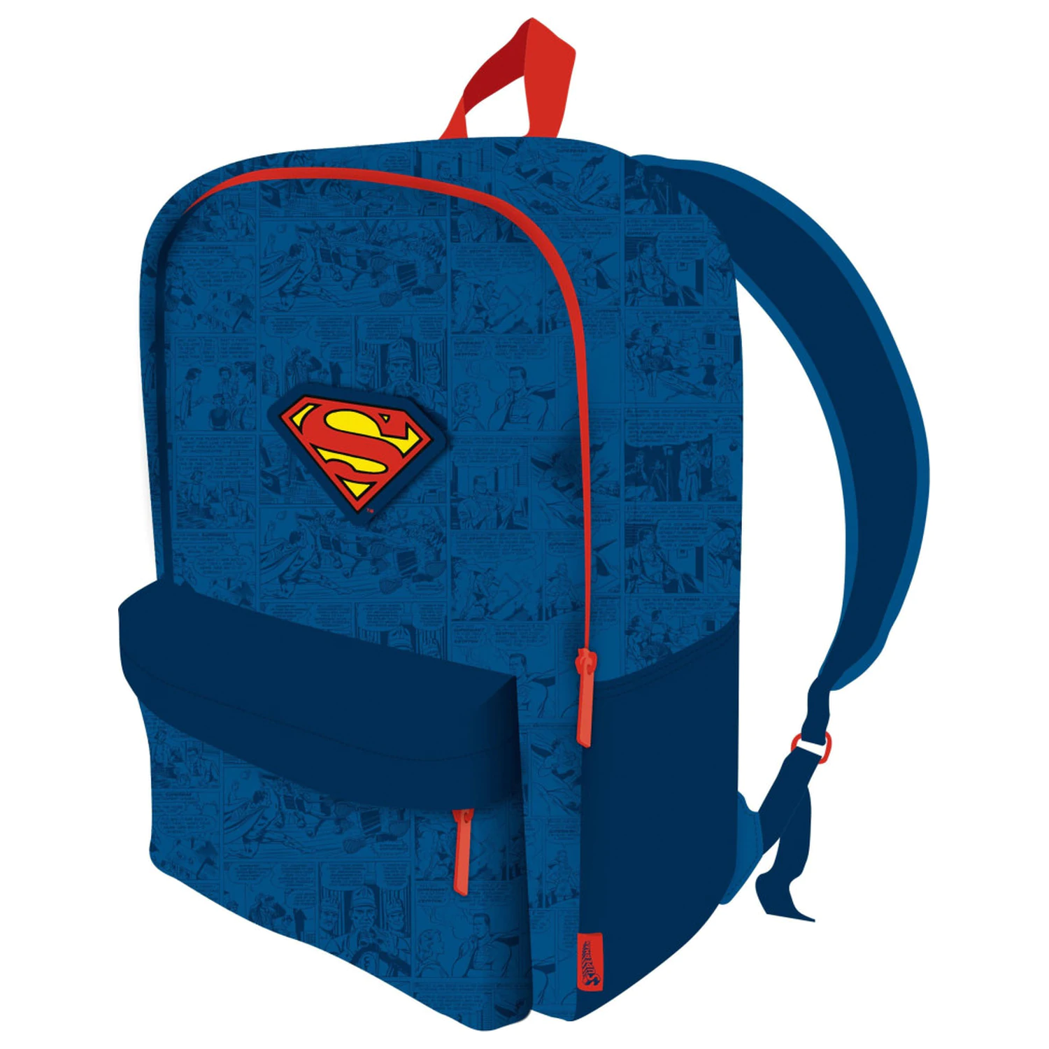 Superman Comic Schulranzen, Rucksack 41 cm Produktfoto