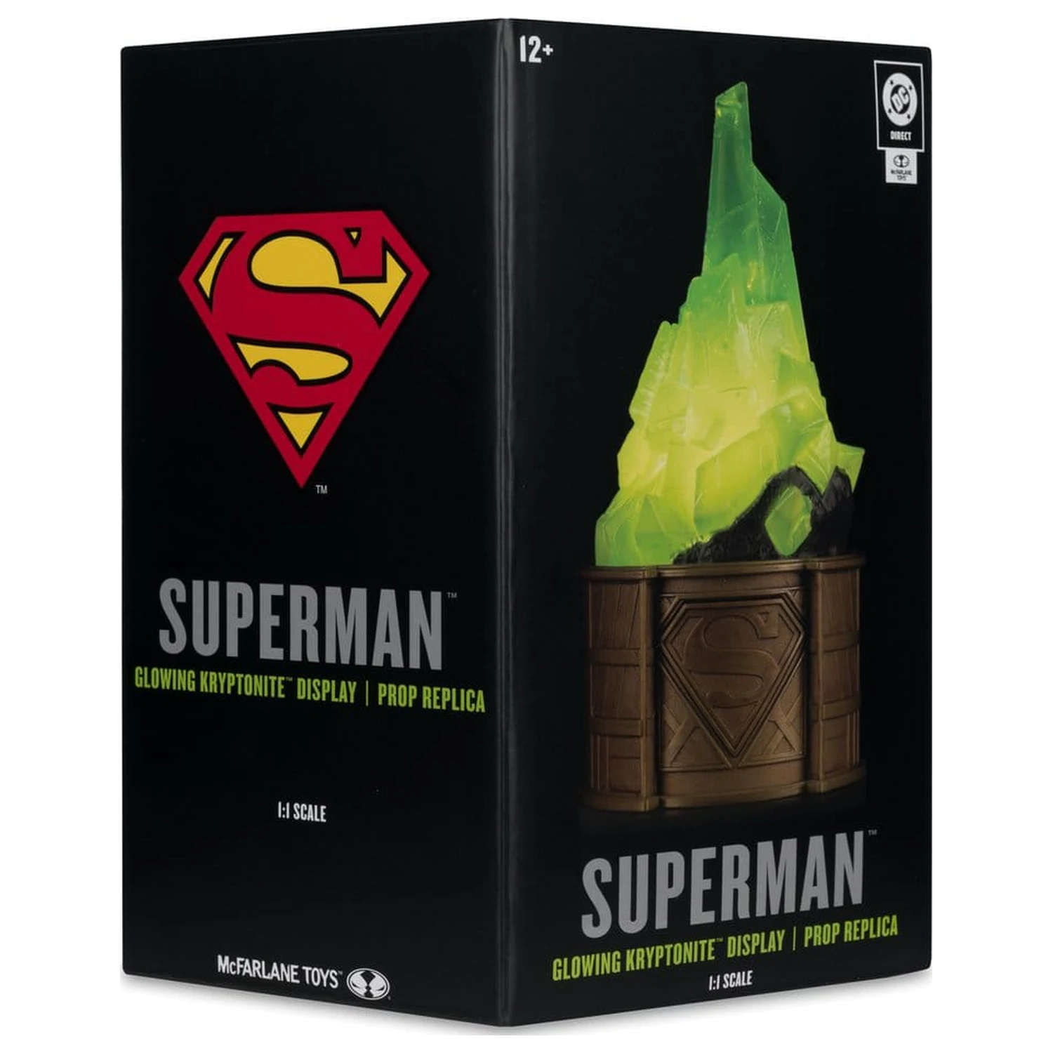 Superman DC Direct Nachbildung 1/1 Kryptonit-Display (Gold Label) 18 cm Produktfoto