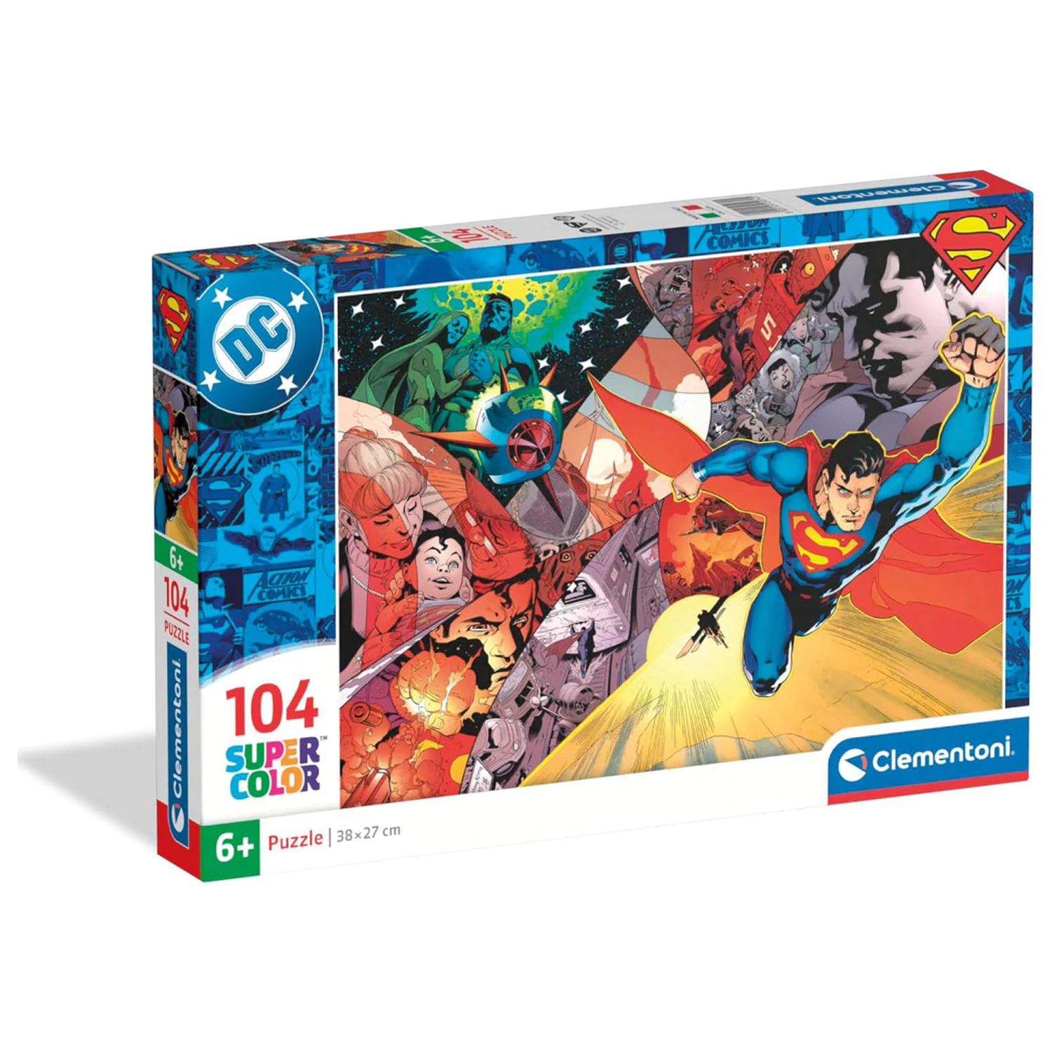 Superman Hope Rising 104-teiliges Puzzle Produktfoto
