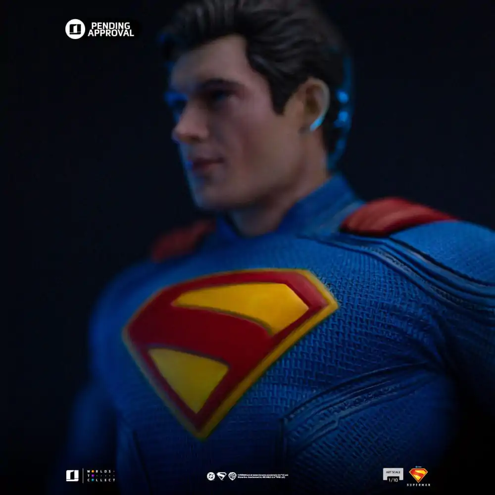 Superman Legacy Art Scale Statue 1/10 Superman & Krypto 32 cm Statue Produktfoto