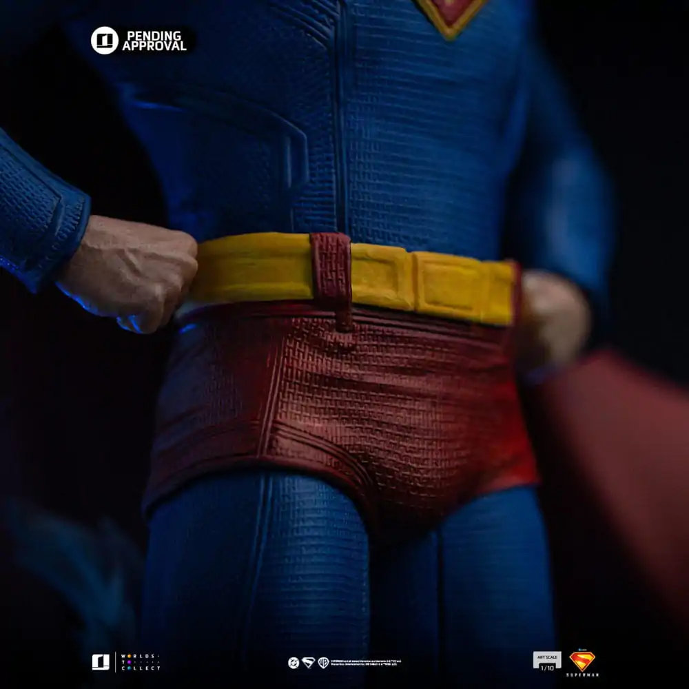 Superman Legacy Art Scale Statue 1/10 Superman & Krypto 32 cm Statue Produktfoto