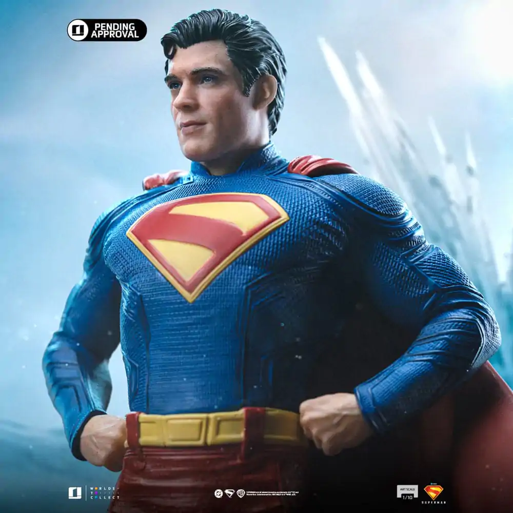 Superman Legacy Art Scale Statue 1/10 Superman & Krypto 32 cm Statue Produktfoto