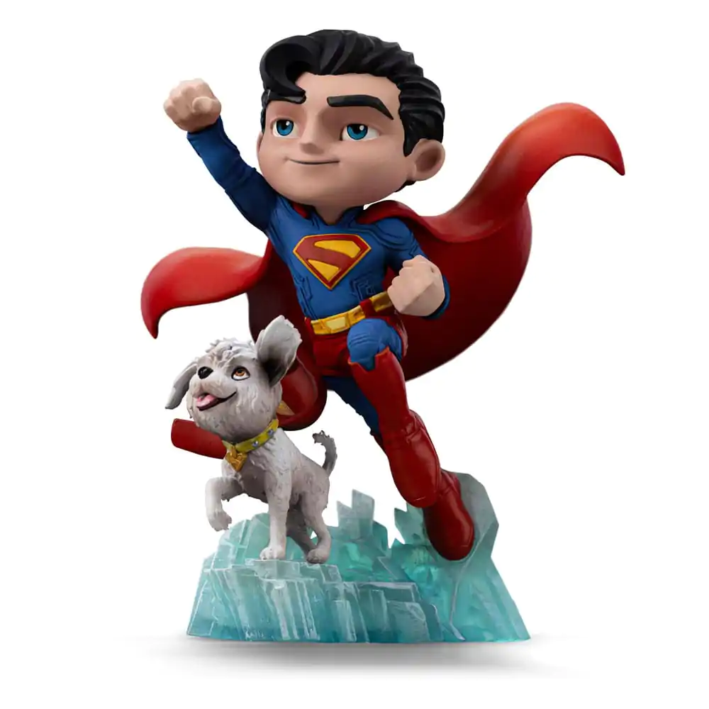Superman Legacy Mini Co. PVC Figur Superman & Krypto 17 cm Produktfoto