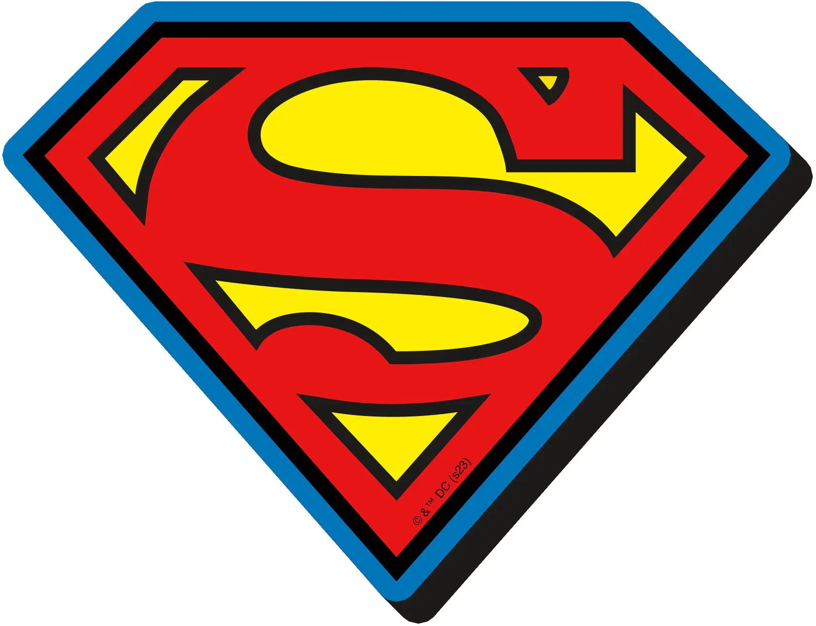 SUPERMAN Logo Magnet Produktfoto