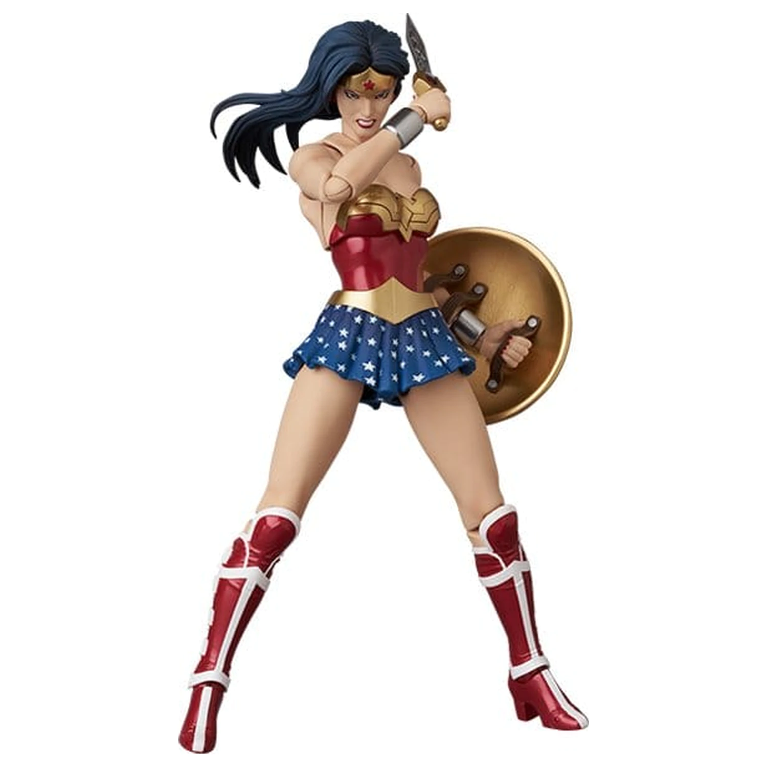 Superman MAFEX Actionfigur Wonder Woman (Superman: For Tomorrow) 15 cm Produktfoto