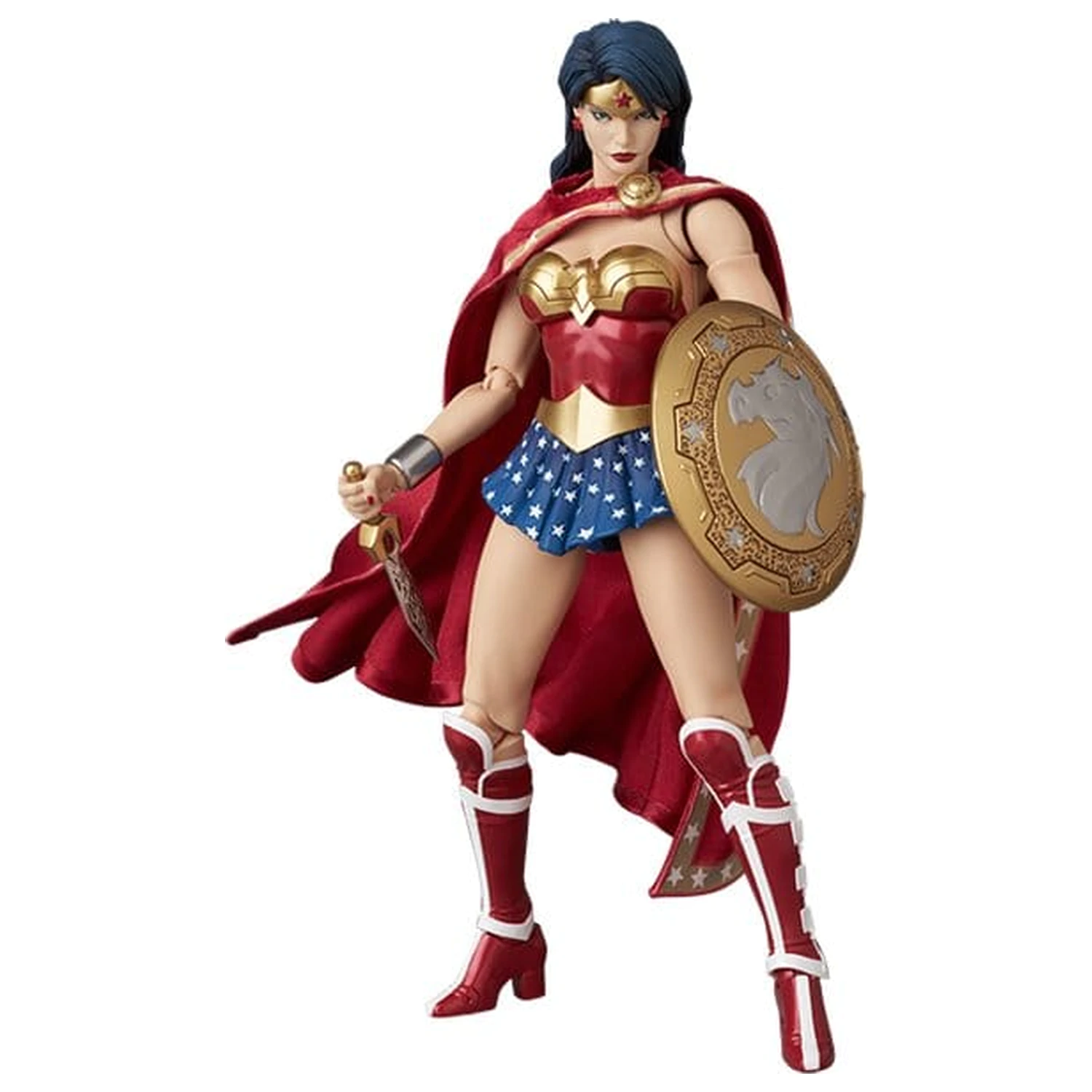 Superman MAFEX Actionfigur Wonder Woman (Superman: For Tomorrow) 15 cm Produktfoto