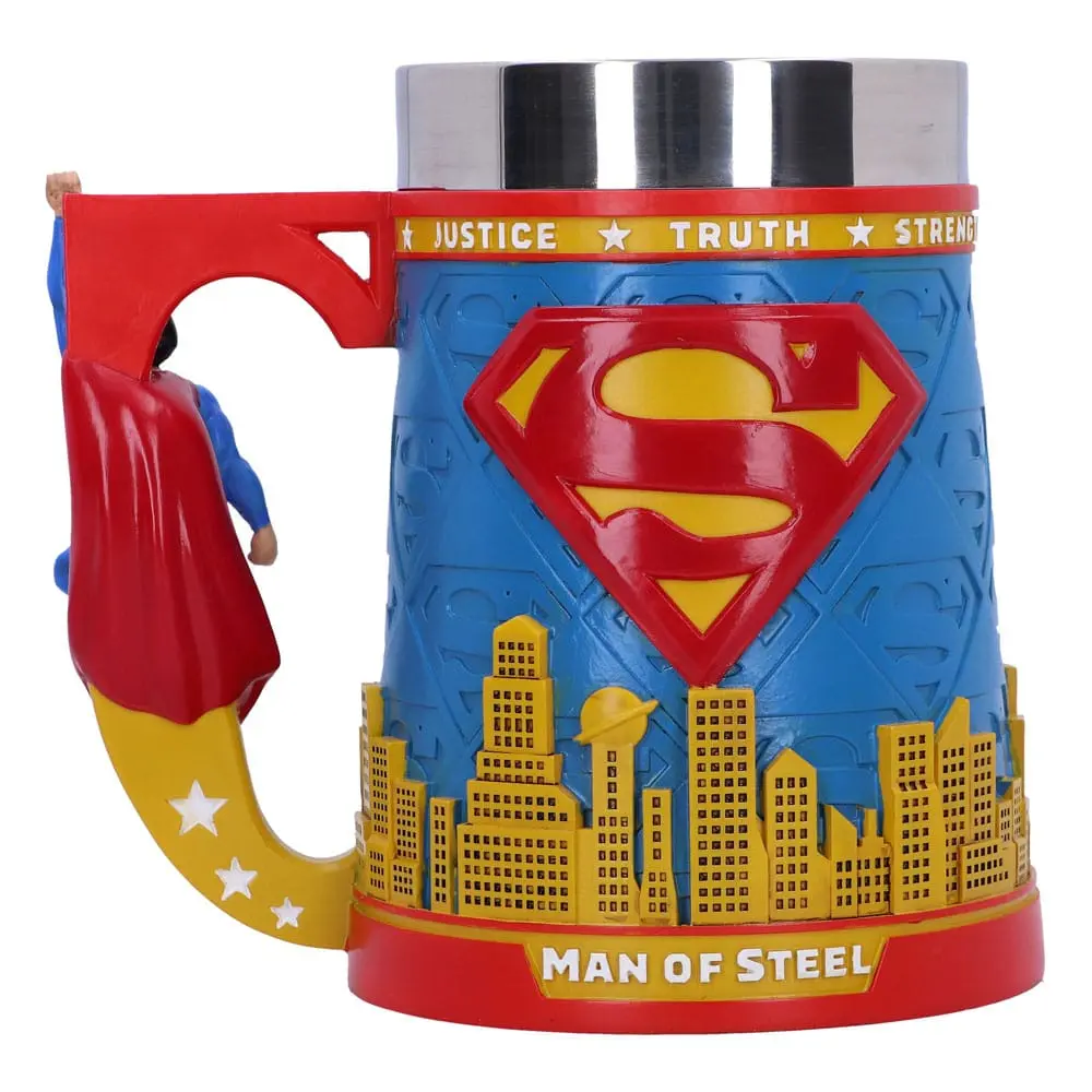 Superman Krug Man of Steel 15 cm Produktfoto